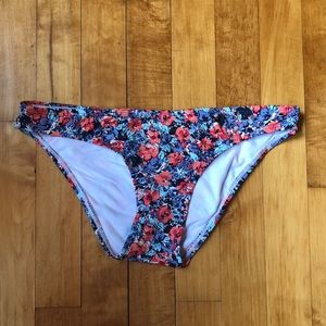 BCBG Floral Bikini Bottom Size Small